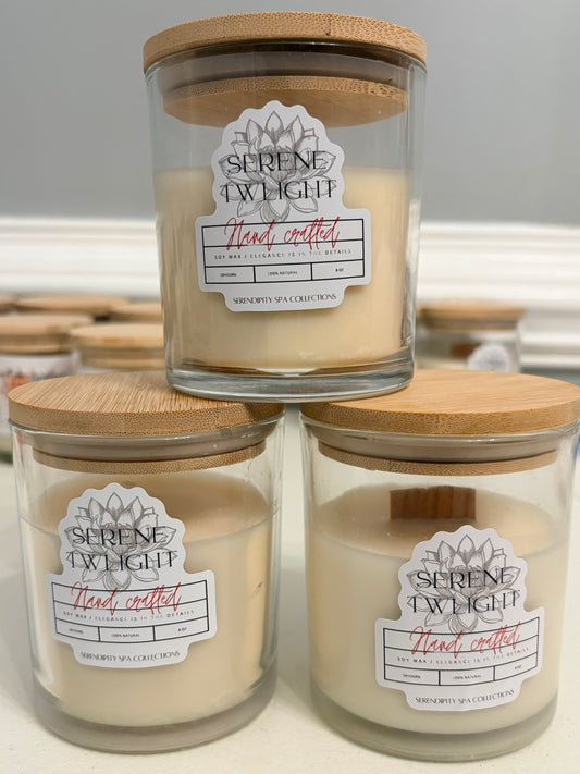 Serene Twilight Candle